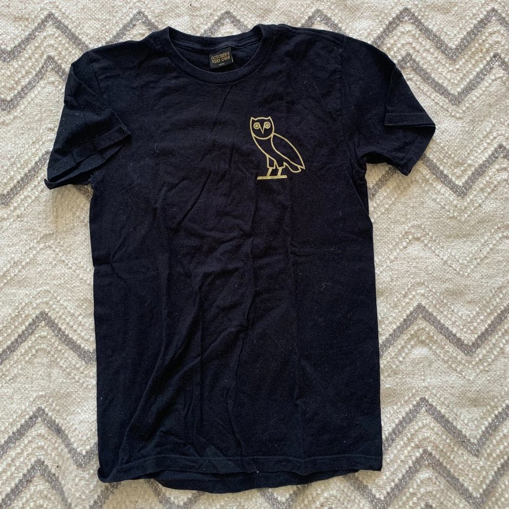 OVO Black Tshirt Size Small